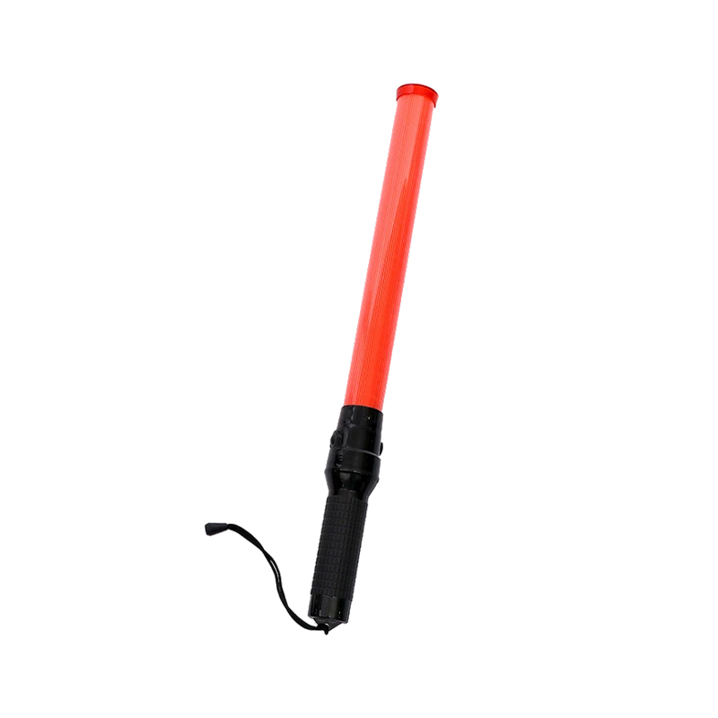 Battery-Powered LED Support Warning Stick Concert Fluorescent Stick 54cm Multi-Function Traffic Baton