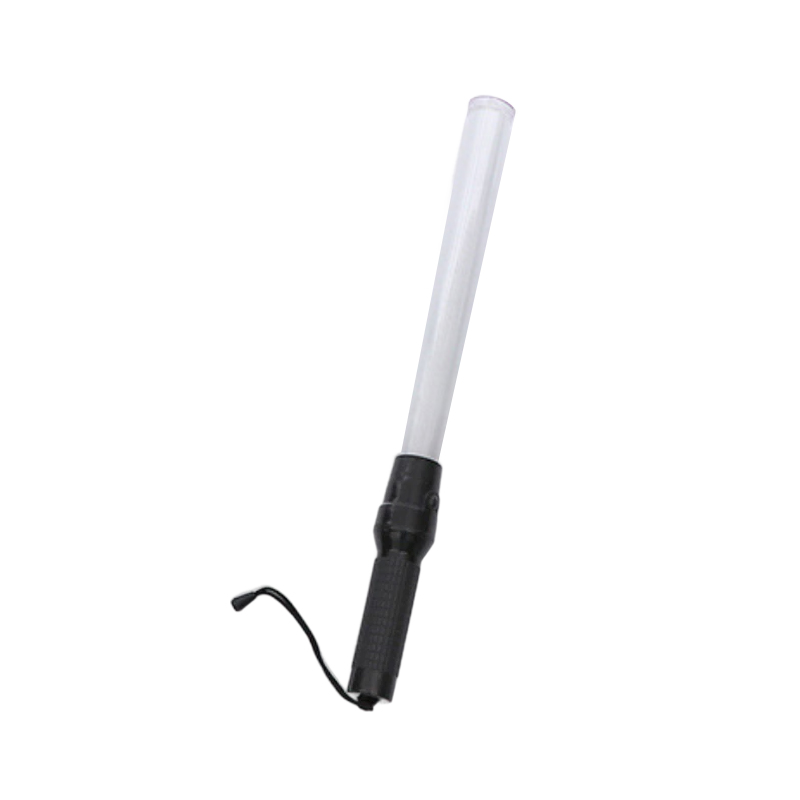 Battery-Powered LED Support Warning Stick Concert Fluorescent Stick 54cm Multi-Function Traffic Baton